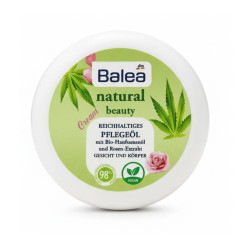 Balea Natural Beauty Cream - Rich Nourishing Oil with Hemp & Rose Extract Balea Natural Beauty Cream - Rich Nourishing Oil with Hemp & Rose Extract